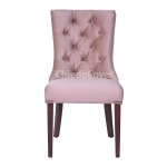 Half armchair Sharry, dusty rose color