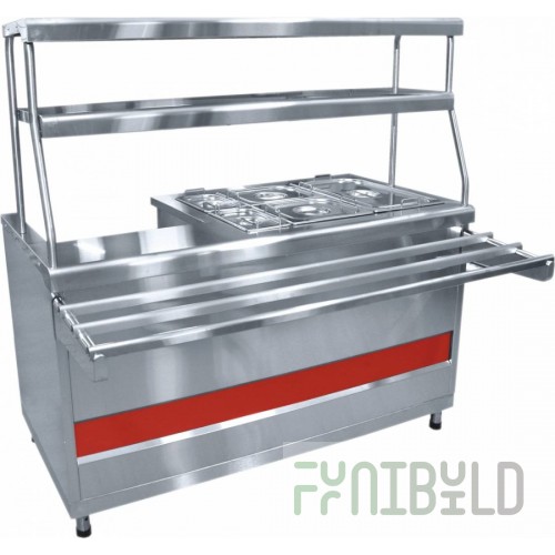 Steam bain-marie for 1 and 2 dishes EMK-70KMU universal steam