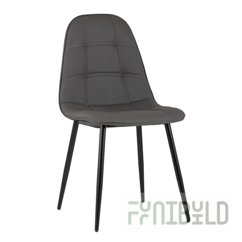 Chair Taylor eco-leather gray