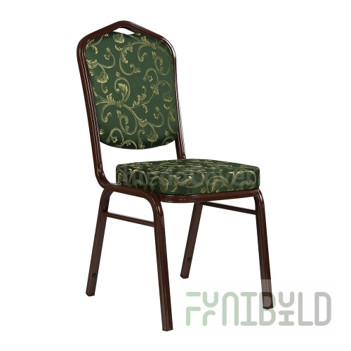 Chair Hit 25mm - brown, crown green