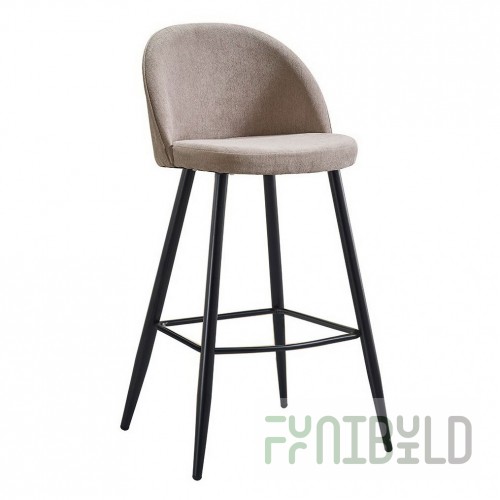 Bar stool Amazar beige/black
