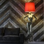 Mannequin floor lamp Astrid