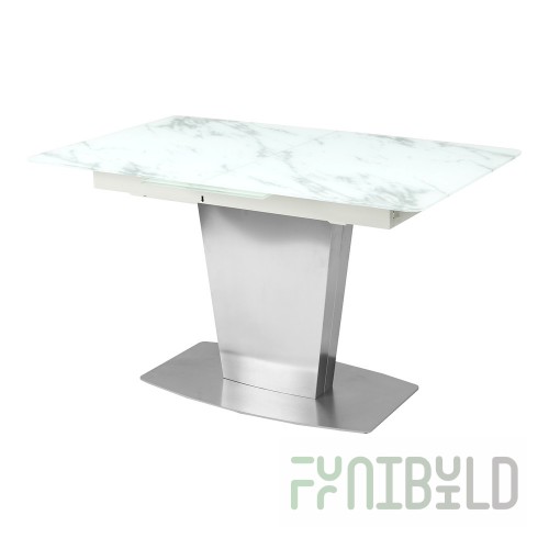 Caststeel 130 table glass marble