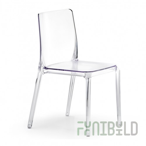 Chair plastic Blitz, transparent