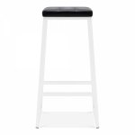 Konsec bar stool, soft, white Konsec bar stool, soft, white