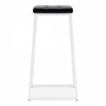 Konsec bar stool, soft, white Konsec bar stool, soft, white