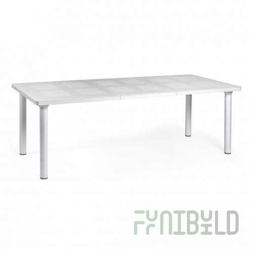 Libeccio plastic extendable table