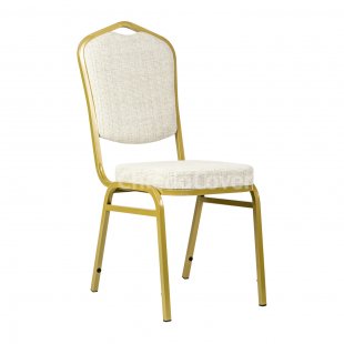 Chair Hit 20mm - gold, Fransa beige