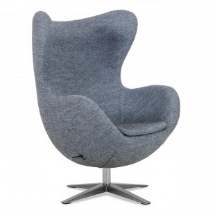 Egg chair, grey