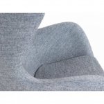 Egg chair, grey