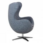 Egg chair, grey