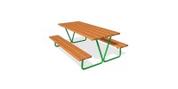 Benches and urns
