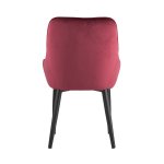 Chair Diana, burgundy velvet