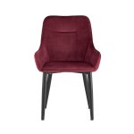 Chair Diana, burgundy velvet