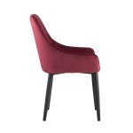 Chair Diana, burgundy velvet
