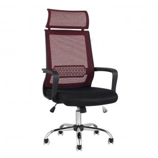 TopChairs Style Office Chair, Red