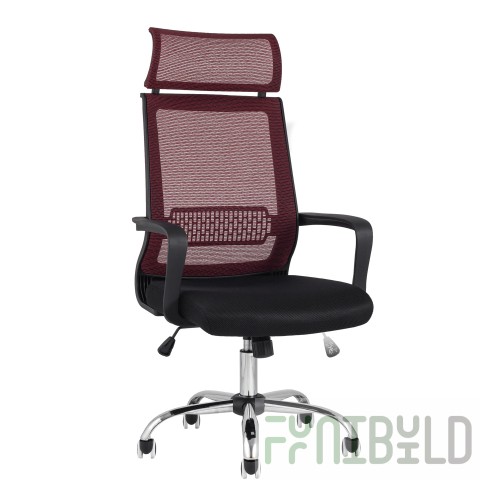 TopChairs Style Office Chair, Red
