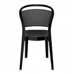 Plastic chair Bee, black Plastic chair Bee, black