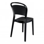 Plastic chair Bee, black Plastic chair Bee, black