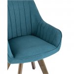 MANS swivel chair turquoise