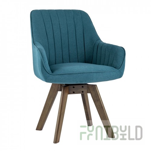 MANS swivel chair turquoise