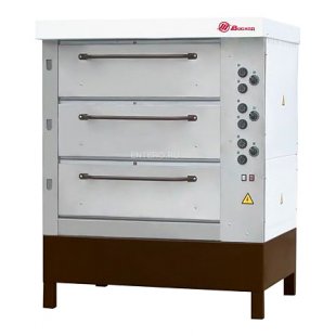 Bread oven Voskhod HPE-750/3 stainless steel