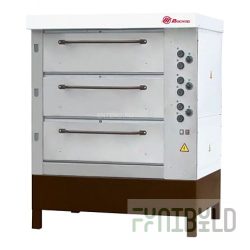 Bread oven Voskhod HPE-750/3 stainless steel