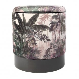Pouf with lid Raymond