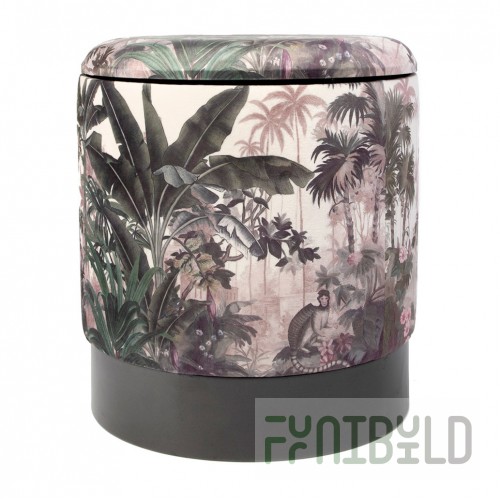 Pouf with lid Raymond