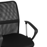 TopChairs Junior office chair, black