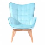 Armchair Mango, velveteen, mint