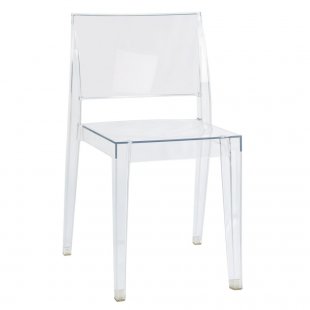 Giza Chair Transparent, Plastic