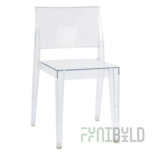 Giza Chair Transparent, Plastic
