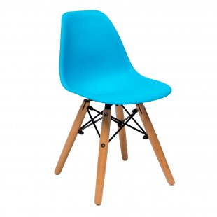 Eames Mini Children's Chair, Blue