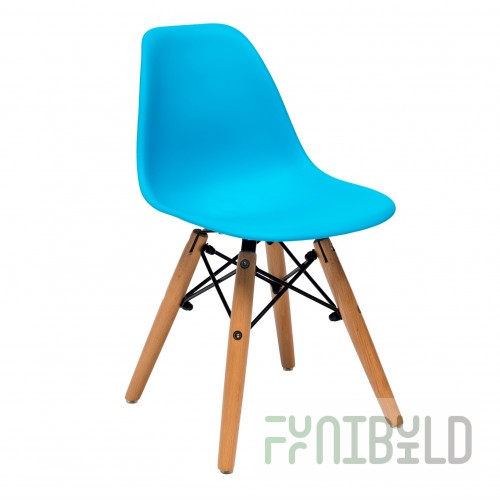 Eames Mini Children's Chair, Blue
