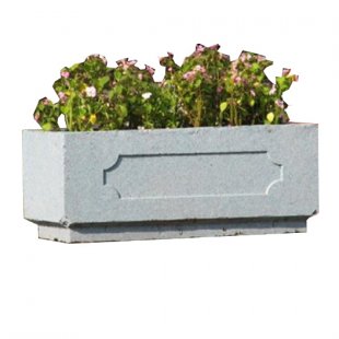 Concrete flowerpot C-4-2