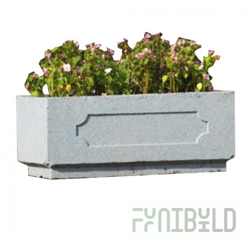 Concrete flowerpot C-4-2