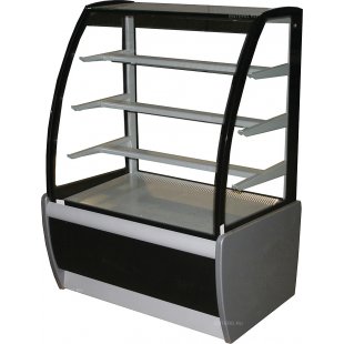 Showcase confectionery KAYMAN K-VK-900 silver