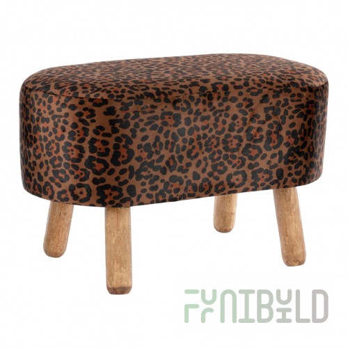 Banquette Rabat leopard