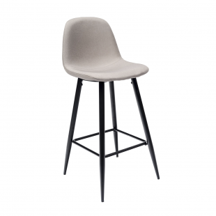 Bar stool Valencia, gray