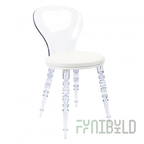 Chair Babel, white with white insert