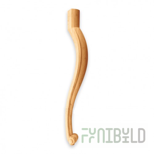 Wooden bent leg 38