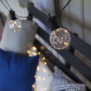 Big Circus 10 Bulb Light Garland, Warm White