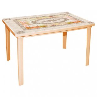 Rectangular table Meraker beige