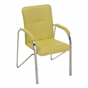 Chair-armchair Samba M, yellow