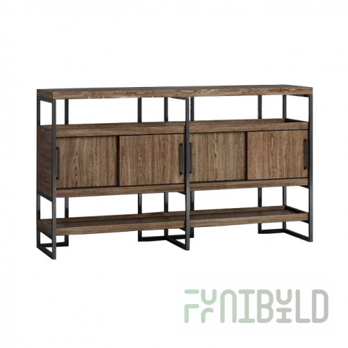 Chest of drawers Metaframe 2 sections