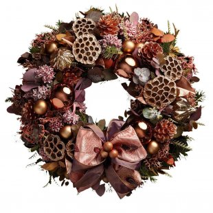 New Year's wreath Premium Selection №3
