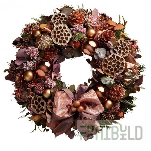 New Year's wreath Premium Selection №3