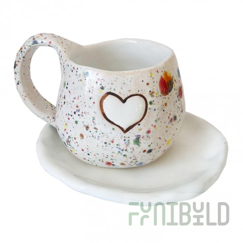 Tea set Heart of Pollock
