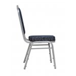 Chair Hit 25mm - silver, blue crown Chair Hit 25mm - silver, blue crown